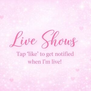 Live Shows! Like To Be Notifed For Shows!!